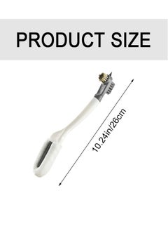 Generic SYOSI Double-Headed Shoes Cleaning Shoe Brush, Multifunctional Shoe Cleaner Brush for Sneakers Leather Boots Shoes  - Image 3