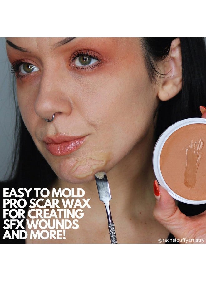 mehron Makeup Synwax | Firm Modeling Wax For Special Fx | Scar Wax Sfx Makeup For Fake Scars, Fake Wounds, & Halloween Effects - Image 5