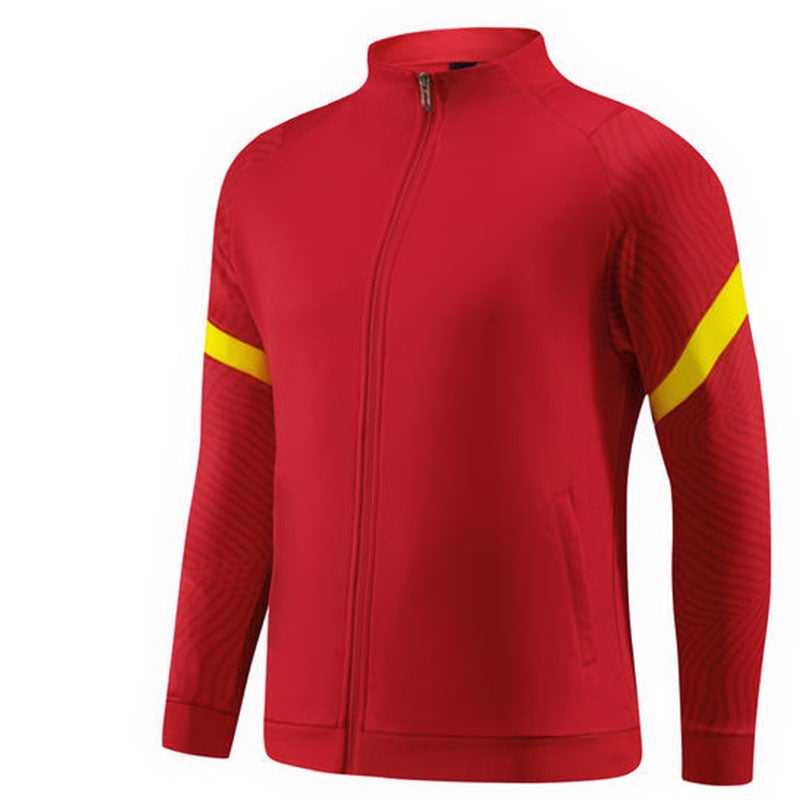Comprehensive Training Clothing Coat Sports Leisure Suit Long Sleeve Competition Team Clothing Football Jersey Competition Dress - Image 1