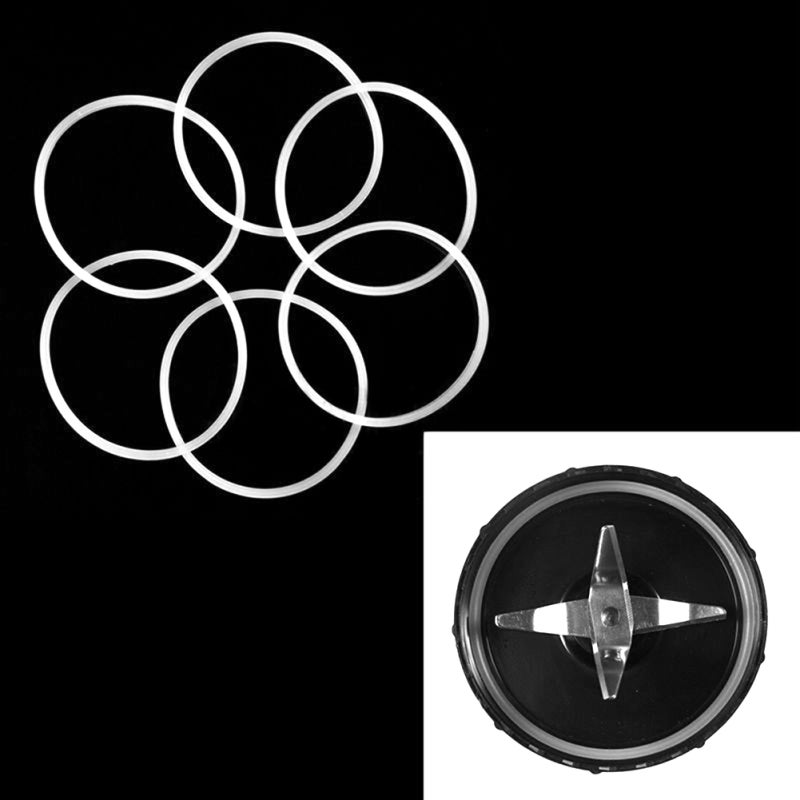 8Pcs Blender Seal Ring Gasket Replacement Accessories Parts Fit for Magic Bullet 250W - Image 2