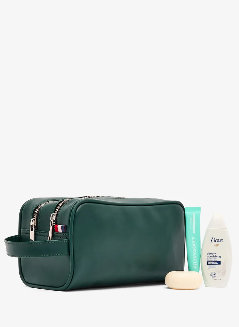Dual Compartment Wash Bag