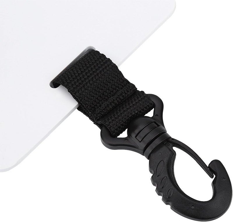 Underwater Writing Slate Board with Swivel Clip and Pencil, White Plastic, 6x5 Inch - Reusable, Floaty Rubber Tube, Ideal for Diving and Swimming - Image 4