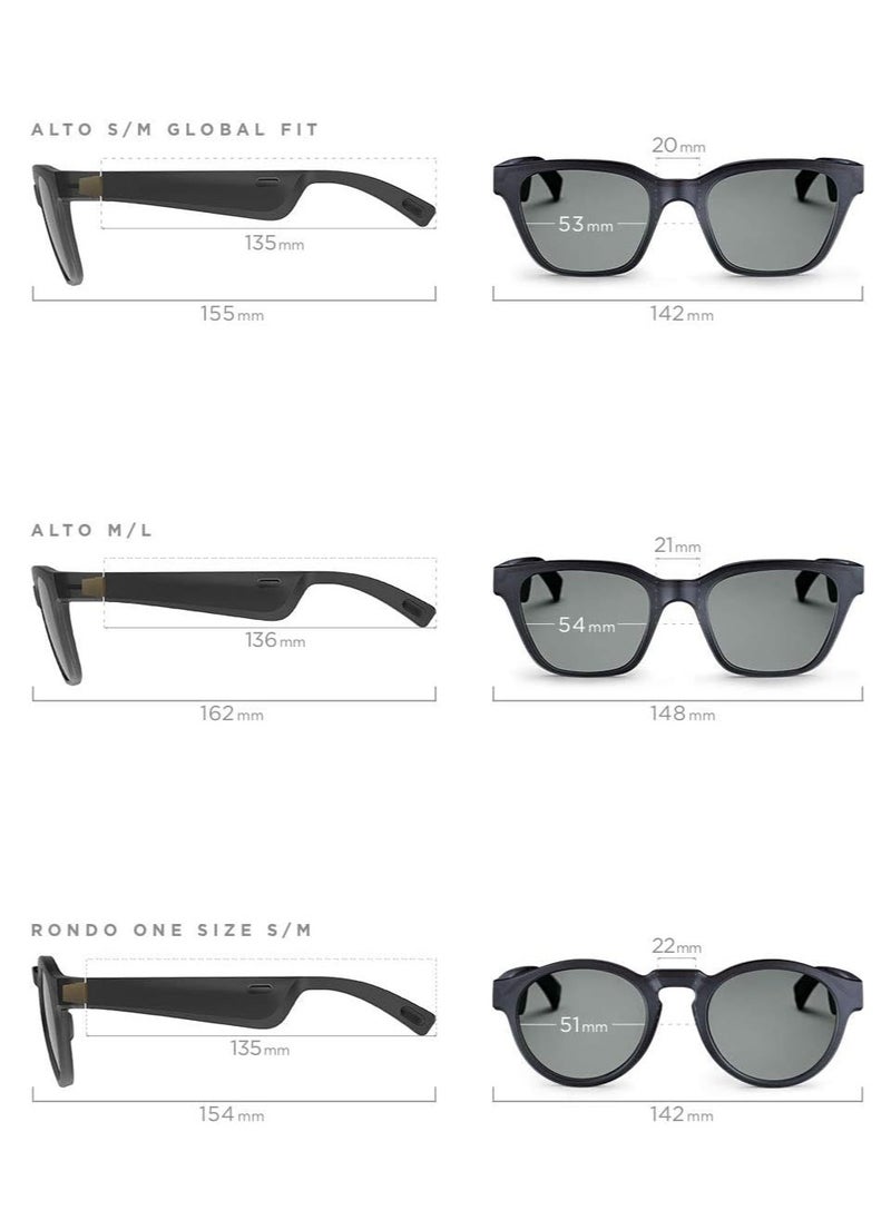 BOSE - Bose Frames Alto S/M Audio Sunglasses with Open Ear Headphones with Bluetooth Connectivity - Image 1