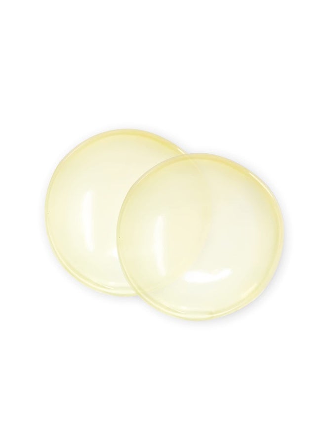 Ameda وسادات الرضاعة المهدئة من أمدة ComfortGel هيدروجيل | وسادات الثدي | وسادات هيدروجيل للحلمات للرضاعة الطبيعية | وسادات جل الحلمات القابلة لإعادة الاستخدام | مستلزمات الرضاعة الطبيعية وسادات جل الرضاعة | 1 زوج (2 قطعة) - Image 1