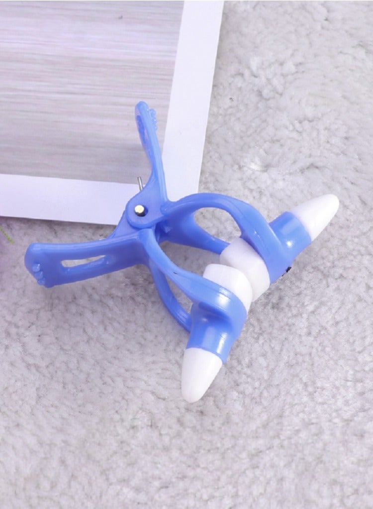 Natural nose corrector, plastic nose corrector, nose shaping clip, rhinoplasty tool blue color - Image 1