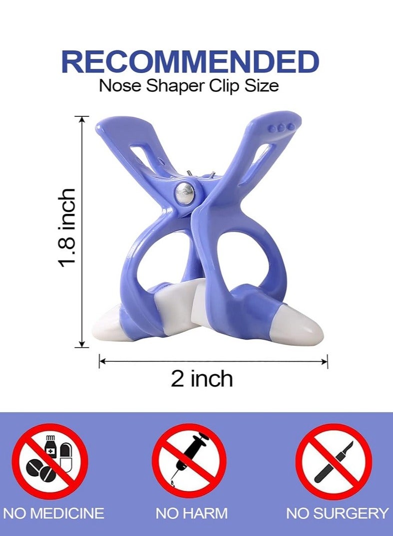 Natural nose corrector, plastic nose corrector, nose shaping clip, rhinoplasty tool blue color - Image 5
