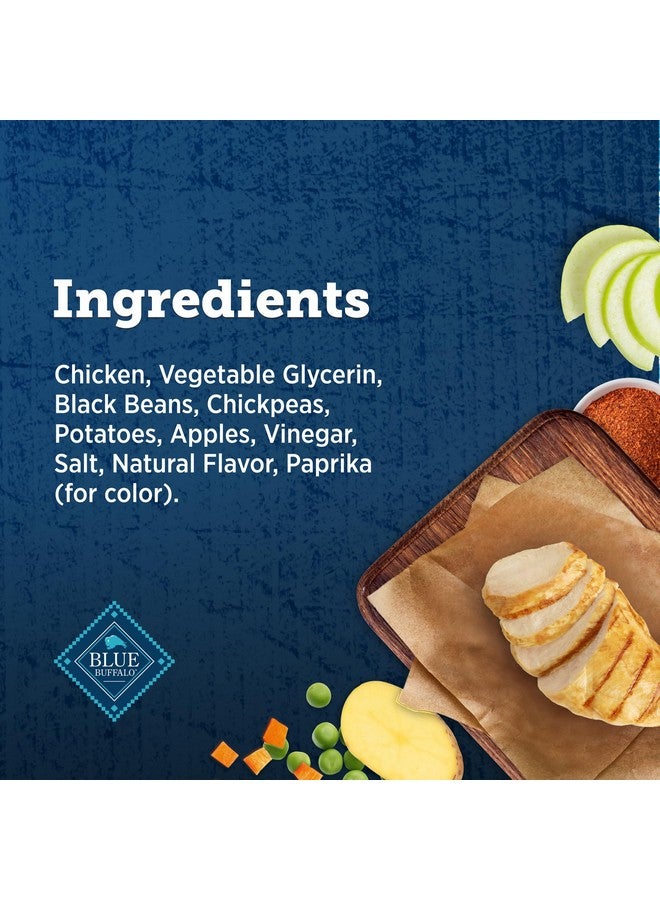 بلو بافلو مكافآت الكلاب True Chews، مصنوعة في الولايات المتحدة الأمريكية بمكونات طبيعية، وصفة سجق الدجاج والتفاح، كيس 12 أونصة - Image 5