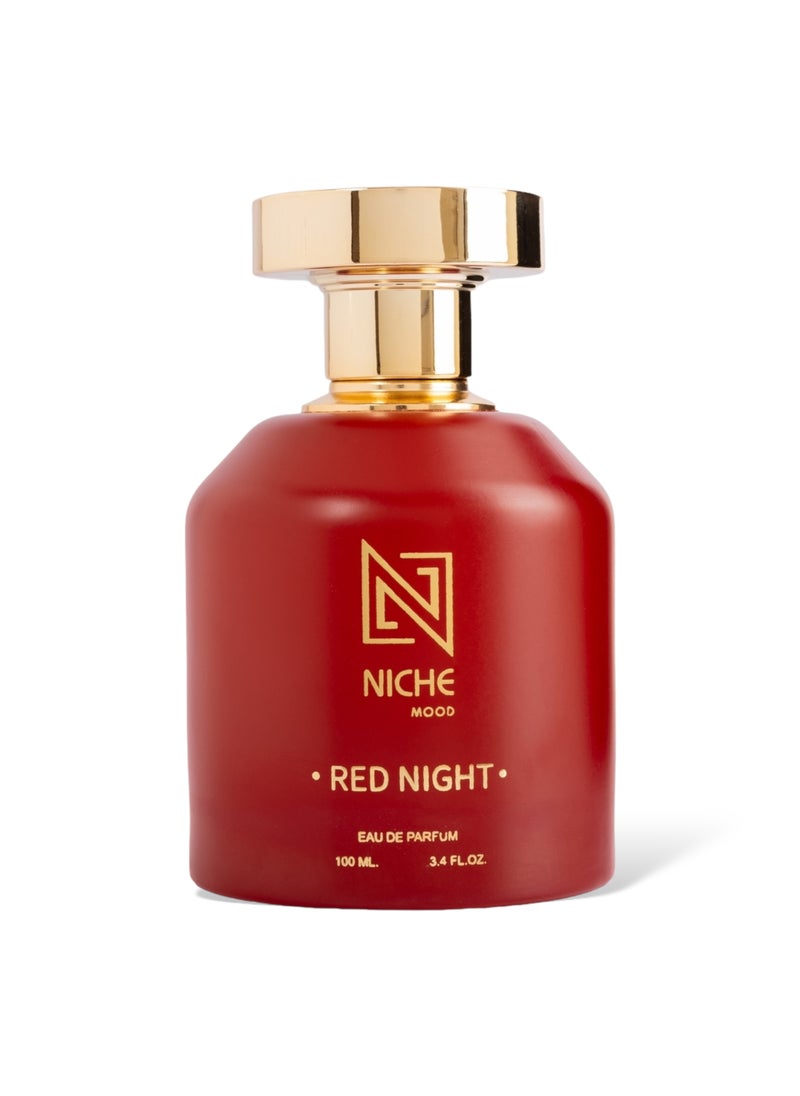 نيش مود  عطر رد نايت من نيش مود نسائي او دي بارفيوم 100 مل  - Image 1