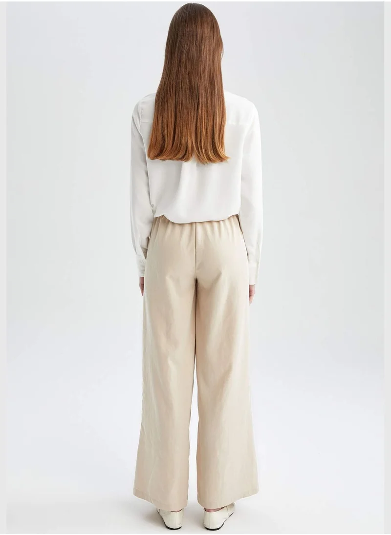 DeFacto Woman Relax Fit Woven Trousers