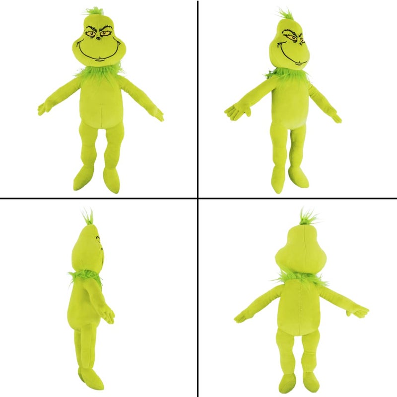 Franco Grinch by Dr. Seuss Holiday & Christmas Bedding Super Soft Plush 20 Inch Cuddle Pillow Buddy (Official Licensed Product) - Image 4