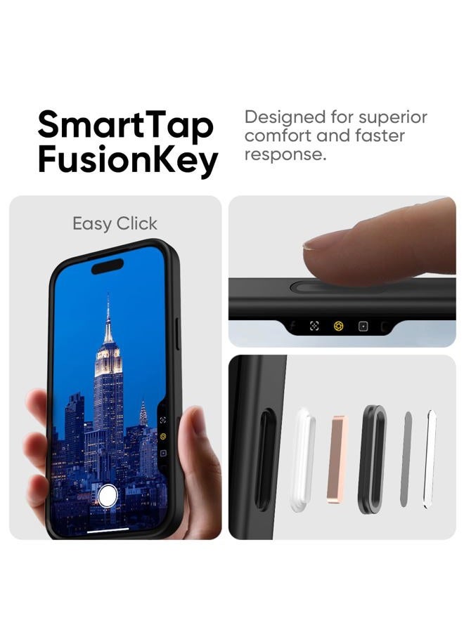 FLOLAB Surtect Tri-Fusion Magnetic for iPhone 17 Pro Case Protective Slim Design Magsafe Compatible Military Grade - Clear Matte Translucent - Image 4