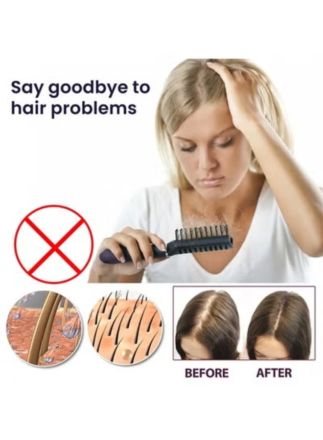 أوهو بخاخ نمو الشعر، يقوي الشعر وينعشه، زيت تقوية الشعر ورذاذ زيادة الحجم 50 مل - Image 4