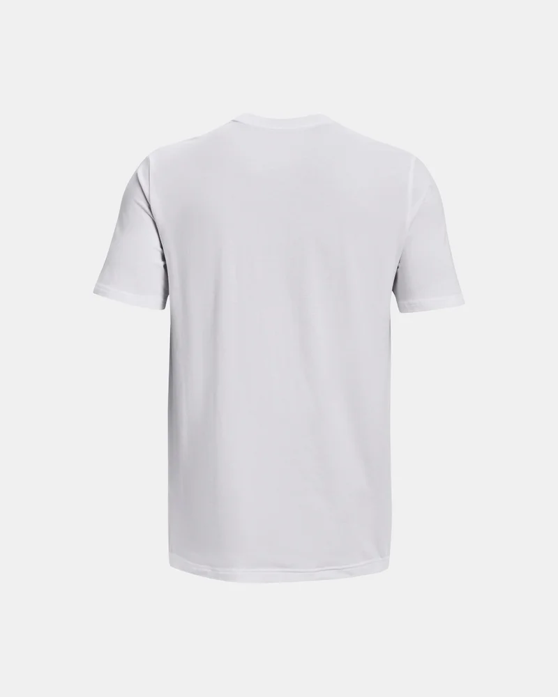 اندر ارمر تيشيرت رجالي بطبعة ستيفن كاري كرتونية