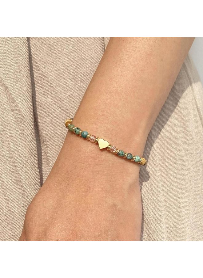 Inspirational Gifts for Women, Natural Stone Healing Bracelets for Birthday, Thinking of You and Get Well Soon Gifts for Friend or Sister - Image 4