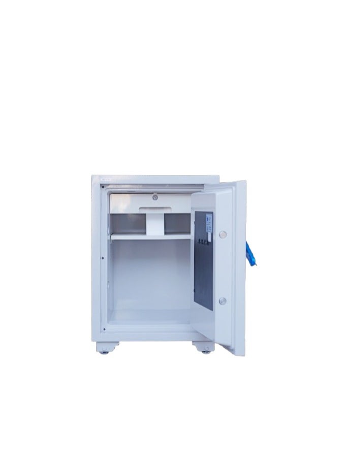 Protector - PROTECTOR BS-750K Fireproof Safe, 140 kg, Double Lock, Adjustable Shelf, Inner Drawer, 75H x 53W x 51D cm - Image 1