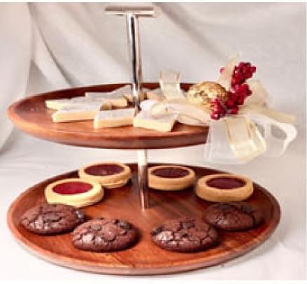 ARIYA Wooden Cake Server Elegant Handcrafted Utensil for Slicing and Serving Cakes, Pies, and Desserts - Image 2