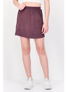 adidas Originals Women Sportswear Fit Brand Logo Training Skirts, Maroon  - Image 1
