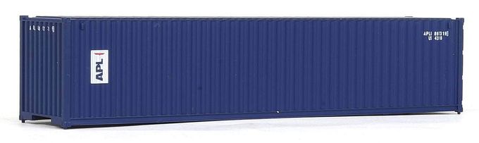 Walthers SceneMaster HO Scale Model of American President Lines 40' Corrugated Container, Model:949-8157 - Image 2