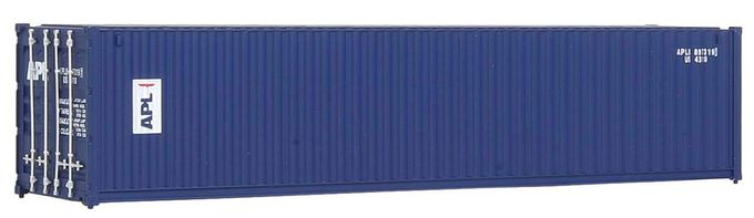 Walthers SceneMaster HO Scale Model of American President Lines 40' Corrugated Container, Model:949-8157 - Image 1
