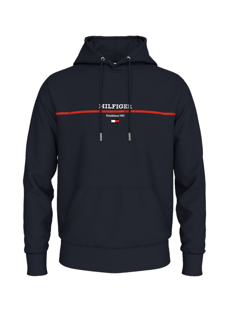 TOMMY HILFIGER French Terry Pullover Hoodie - Image 1