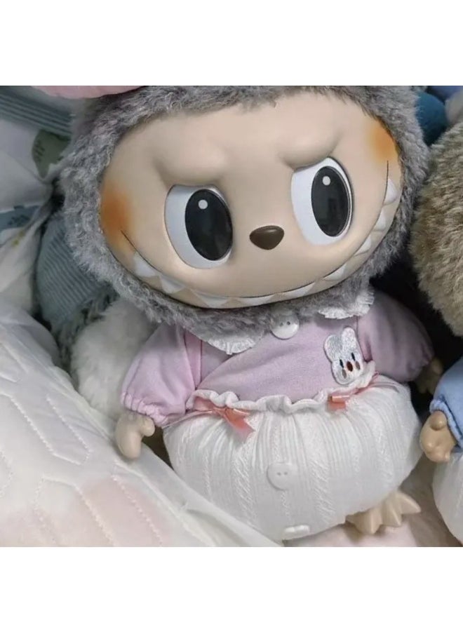 LABUBU 38cm Plush Doll Clothes for Labubu 