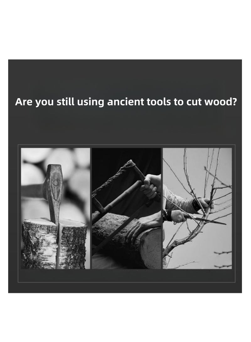 NOVOLAN Mini Chainsaw Chains Replacement 4-Pack, 6-Inch Small Single-Handed Pruning & Forestry Saw Chain, 37 Link Chains for Compatible with Most Mini Electric Chainsaws for Landscaping & Garden Care - Image 2