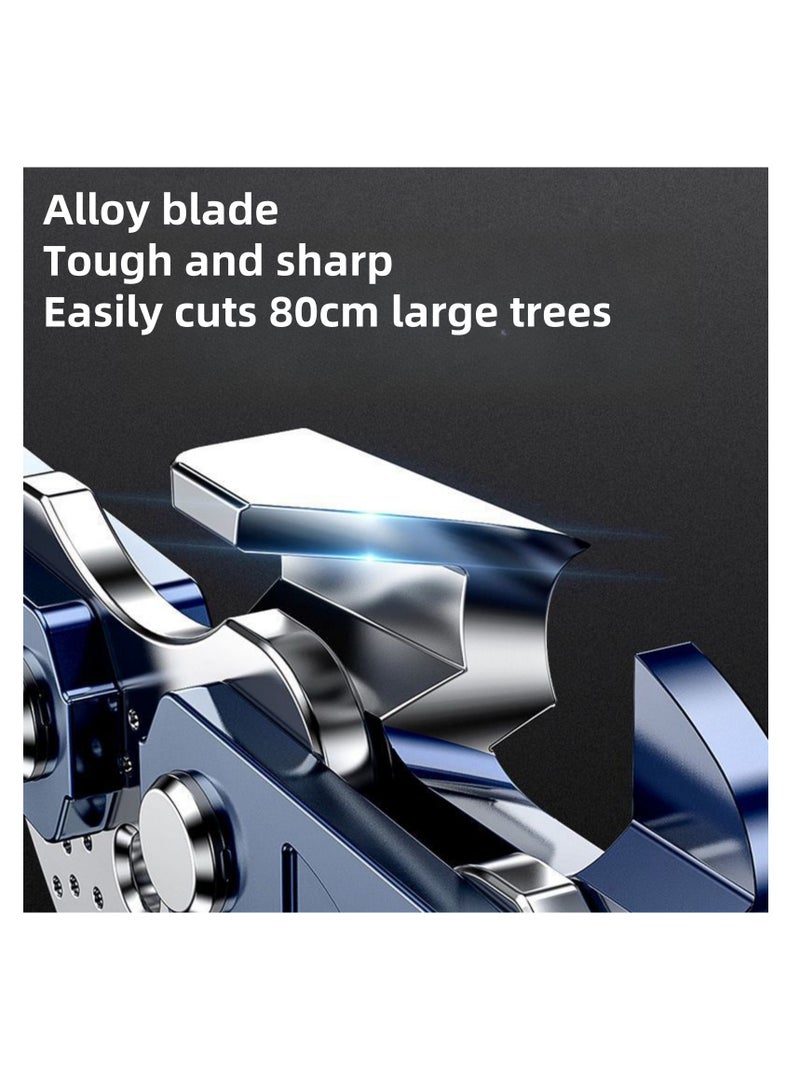 NOVOLAN Mini Chainsaw Chains Replacement 4-Pack, 6-Inch Small Single-Handed Pruning & Forestry Saw Chain, 37 Link Chains for Compatible with Most Mini Electric Chainsaws for Landscaping & Garden Care - Image 5