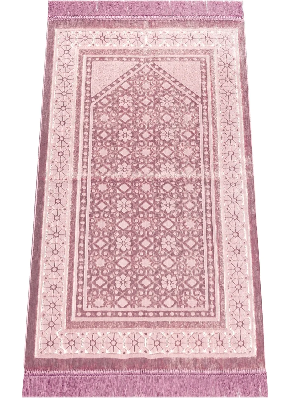 İhvan Online Velvet İnci Prayer Rug Velvet Pearl - Dusty Rose