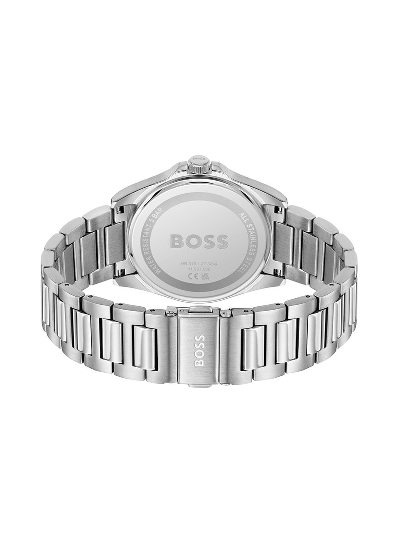 HUGO BOSS HUGO BOSS ROUND ANALOG MEN'S RED CASE WATCH - 1514174  - Image 3
