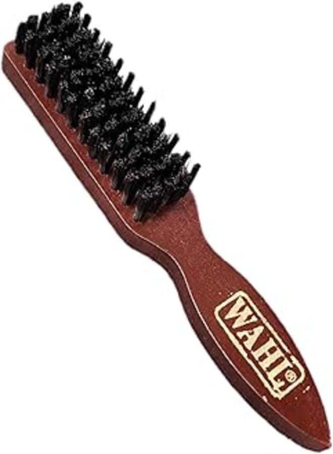 فرشاة شعر خشبية صغيرة الحجم للعناية باللحية والشعر يوميًا