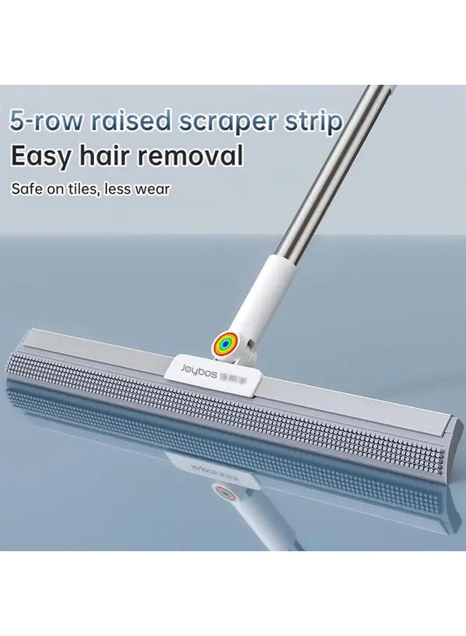 11 81 Inch Silicone Magic Broom Comb Teeth Multi Surface Floor Window Cleaner - Image 1