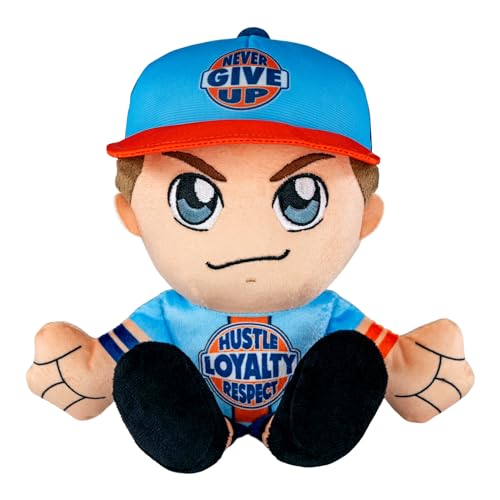 Bleacher Creatures WWE John Cena 8 Kuricha Plush Soft Chibi Inspired Wrestling Superstar - Image 1