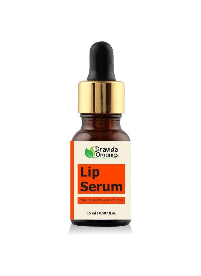 Dravida Organics Lip Serum For Lip Lightening Brightening Toning Moisturizing (15 Ml)  - Image 1