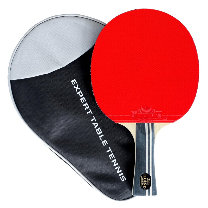 Expert Table Tennis Palio Legend 3.0 Table Tennis Racket & Case | ITTF-Approved Advanced Ping Pong Paddle | Maximum Power, Speed & Spin - Image 1