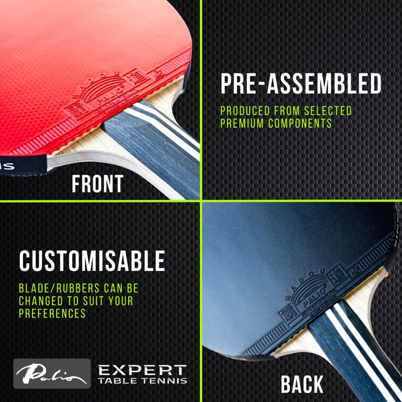 Expert Table Tennis Palio Legend 3.0 Table Tennis Racket & Case | ITTF-Approved Advanced Ping Pong Paddle | Maximum Power, Speed & Spin - Image 4