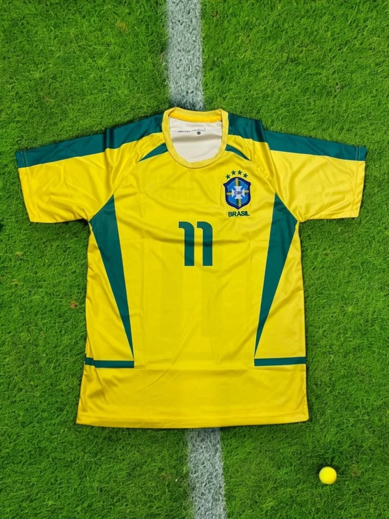 North Stand Nostalgic Brazilian Ronaldinho Jersey