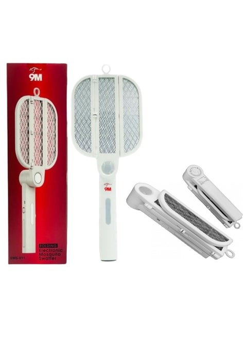 Folding Electronic Mosquito Swatter Bat - Powerful Mosquito Killer Net