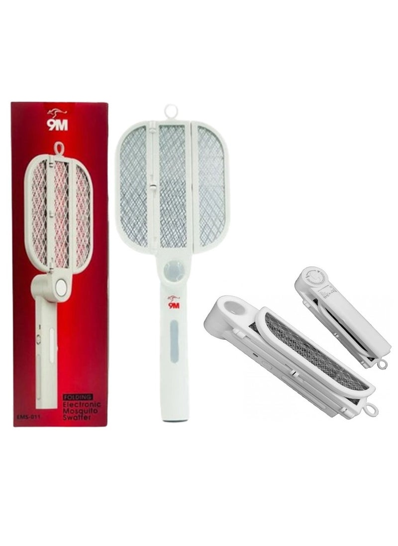 9M - Folding Electronic Mosquito Swatter Bat - Powerful Mosquito Killer Net - Image 1