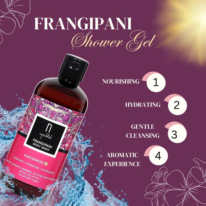 Ngenbliss Body Wash Frangipani with Niacinamide - Image 2