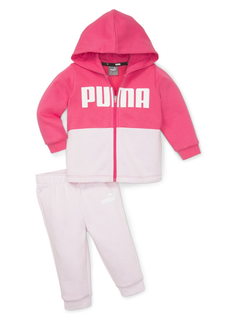 PUMA - Minicats Colourblock Infant Baby Jogger Suit - Image 1