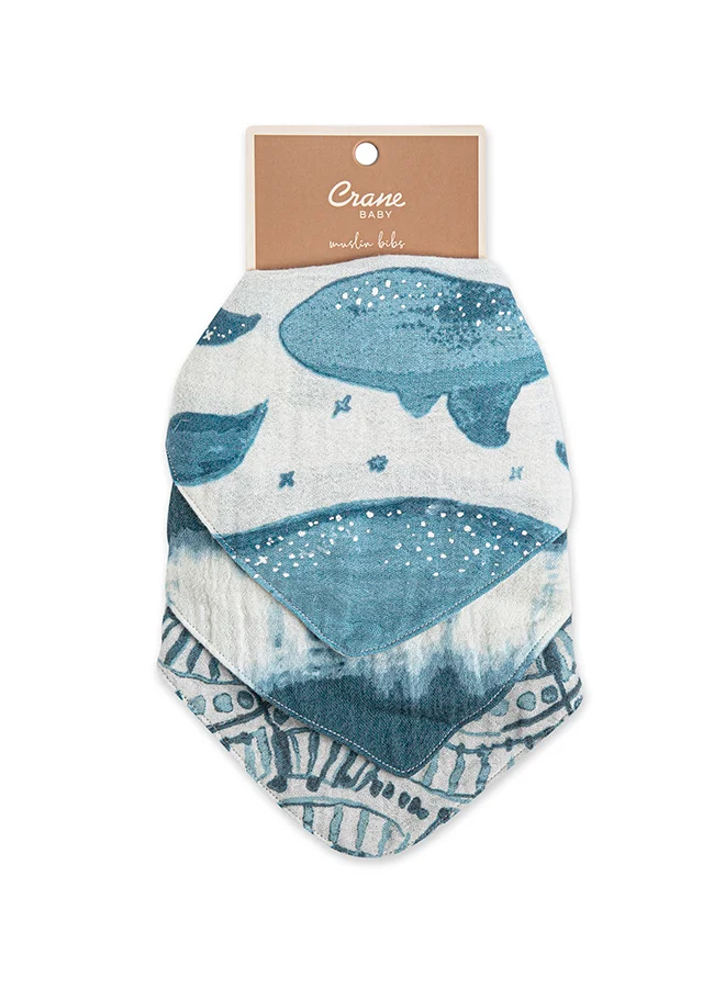 كرين بيبي طقم مرايل قماشية قزوينية من  قطع، مقاس واحد