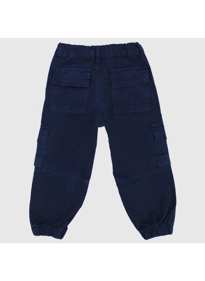 playmore Unisex Navy Cargo Pants  - Image 2
