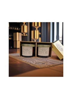 The Bros Soy Wax Candle Set - Vanilla Patchouli & Jasmine Ylang Ylang | 200g Handmade, Vegan, Non-Toxic, Eco-Friendly Candles for Home & Office  - Image 5