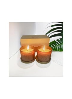 The Bros Soy Wax Candle Set - Vanilla Patchouli & Jasmine Ylang Ylang | 200g Handmade, Vegan, Non-Toxic, Eco-Friendly Candles for Home & Office  - Image 3