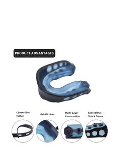 SYOSI 4Pcs Mouth Guard Athletic Mouth Guards Trimmable Mouthguard Mouthguard for Boxing, MMA, Rugby, Muay Thai, Hockey, Judo, Karate Martial Arts and All Contact Sports  - Image 1