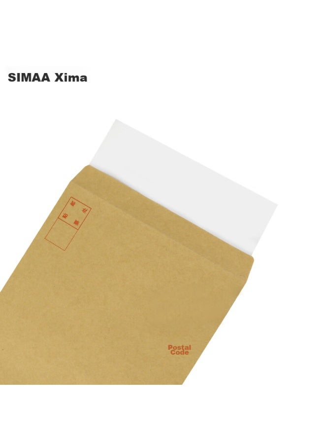 Simaa 100 Sheets Kraft Paper No. 7 Envelopes, 100 Pieces, Standard Postal Envelopes 229*162mm, 6616 - Image 2