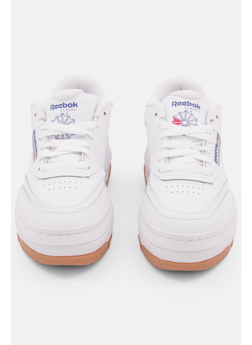 Reebok - Women Lace Up Tennis Sports Shoes, White - Image 1