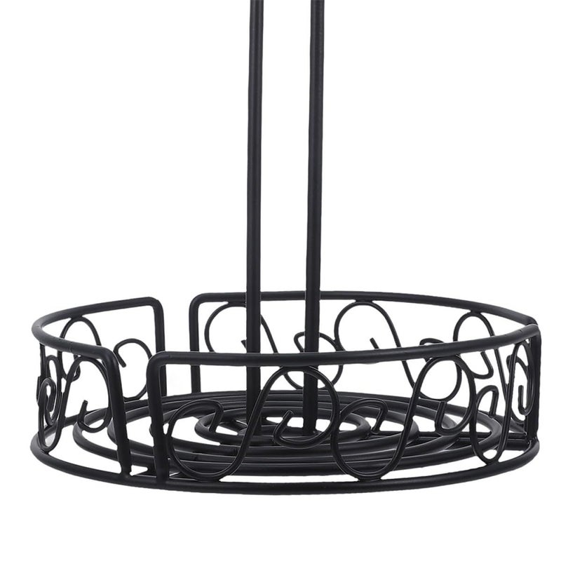 Large Iron Wire Spice Rack with Handle Countertop Kitchen Storage Organizer - Image 4