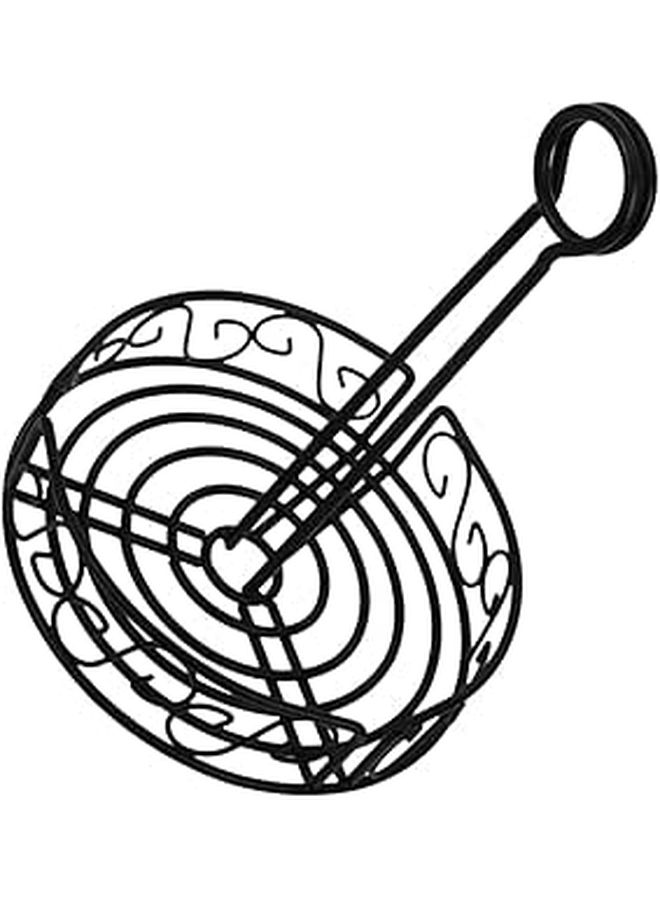Large Iron Wire Spice Rack with Handle Countertop Kitchen Storage Organizer - Image 1