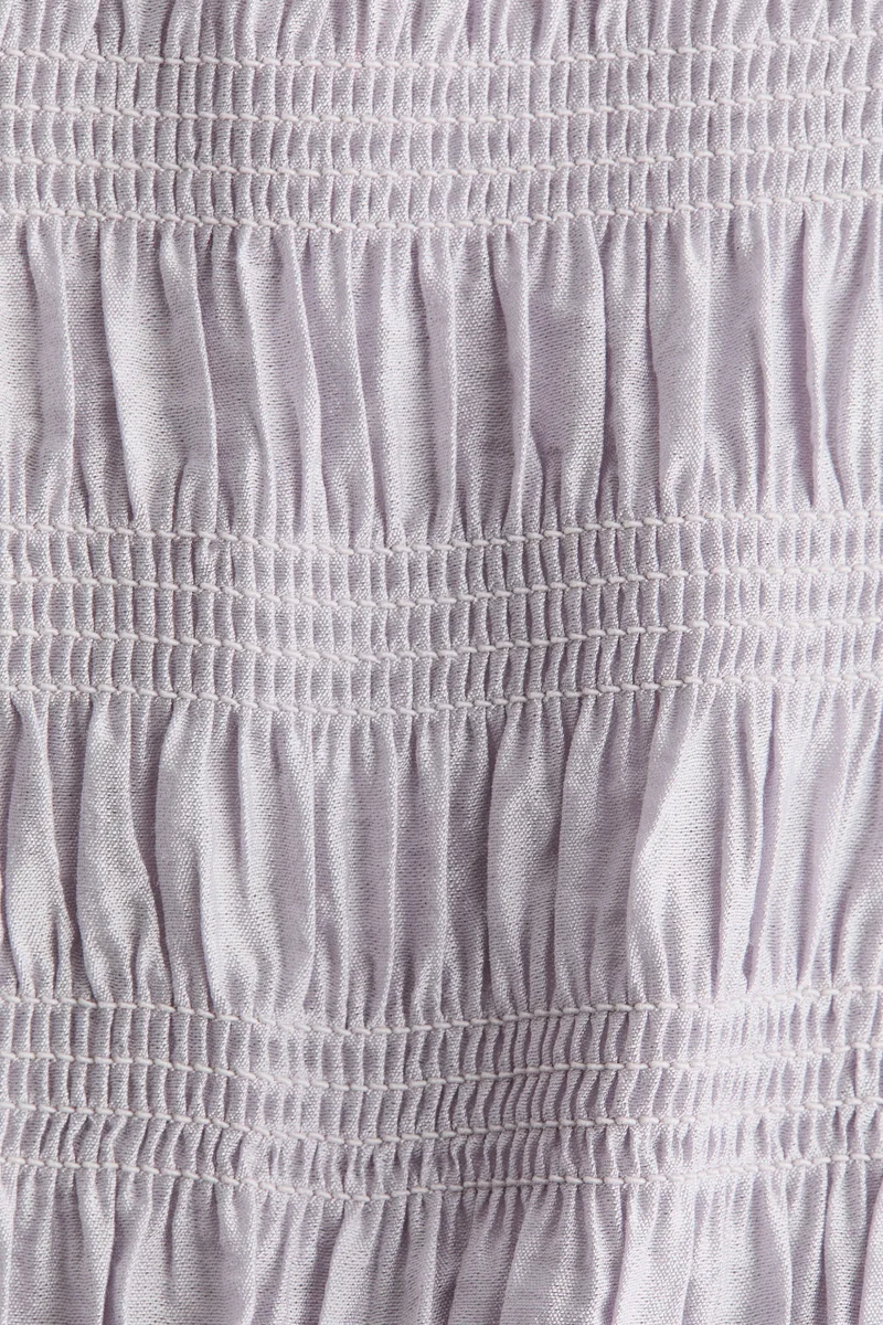 H&M MAMA Smocked-detail dress